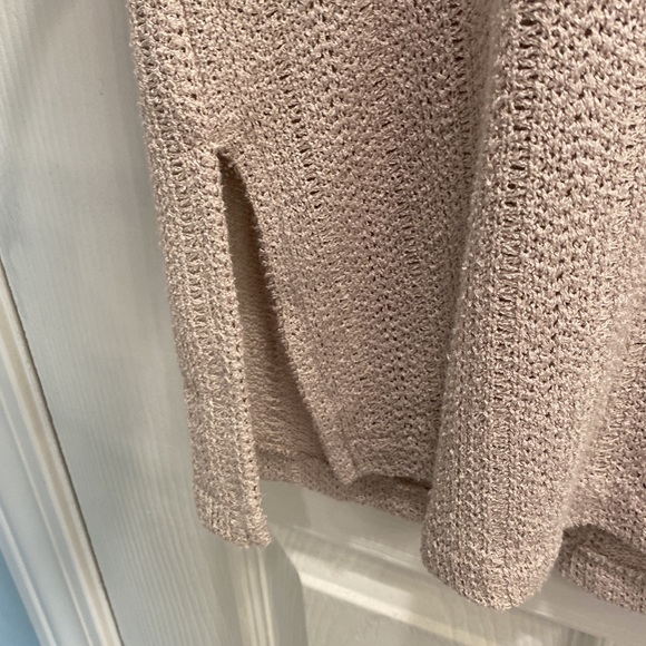 H&M / High Neck Knitted Tank Top / Light Beige - Picture 4 of 5